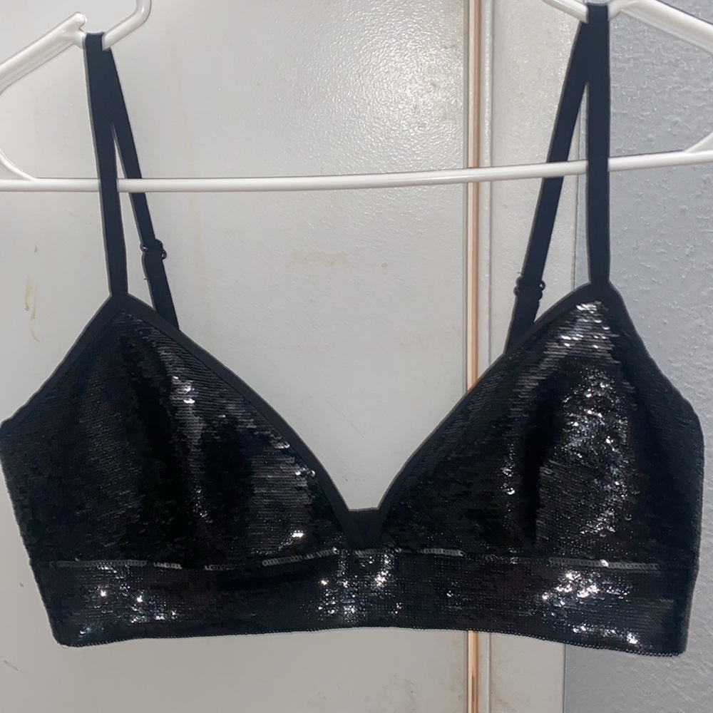 MK sequin top